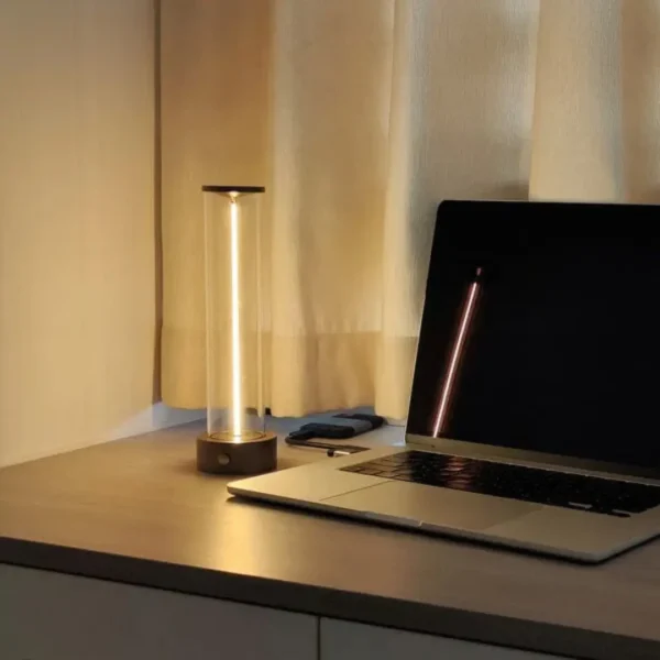 Candeeiro de mesa LED portátil sem fio - Imagem 4