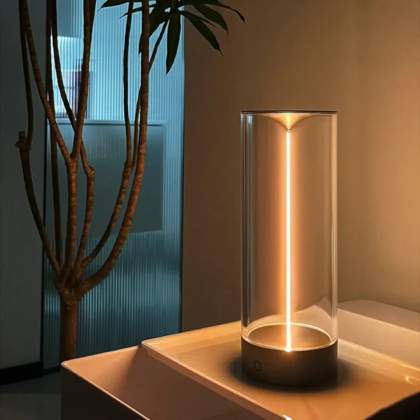 Candeeiro de mesa LED portátil sem fio - Imagem 2