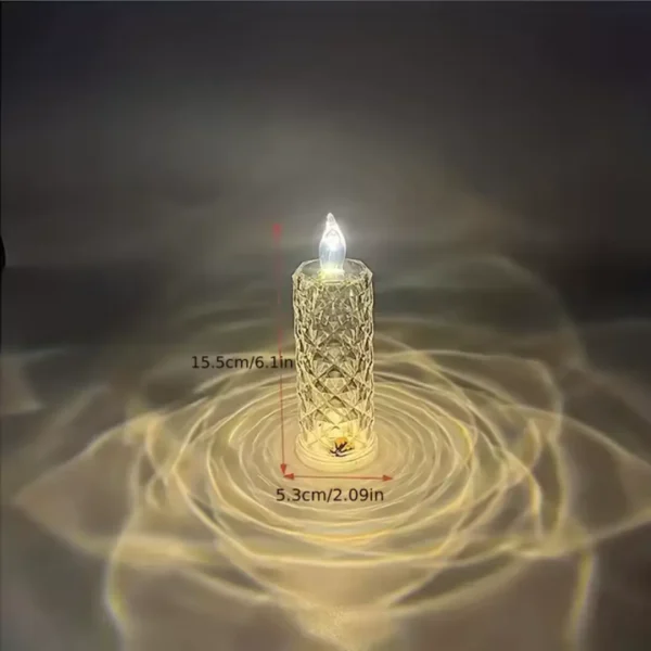 velas com led controle remoto e temporizador - Imagem 3