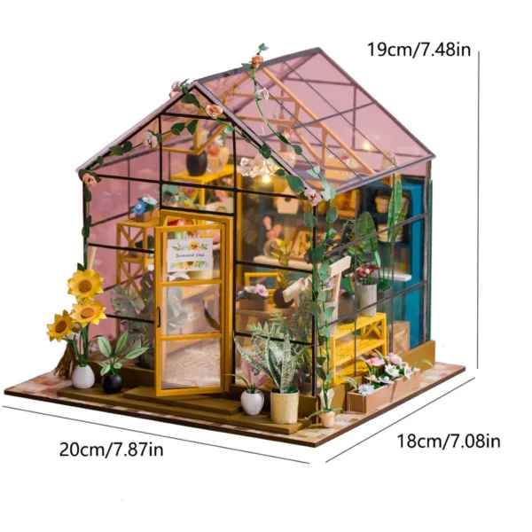 Mini Kit Casa de Boneca DIY - Imagem 3