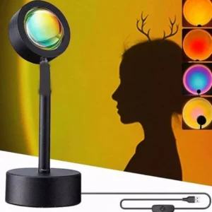 Luz ambiente USB Sunset Luz do sol