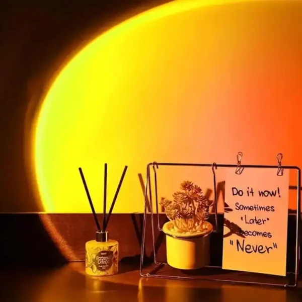 Luz ambiente USB Sunset Luz do sol - Imagem 3