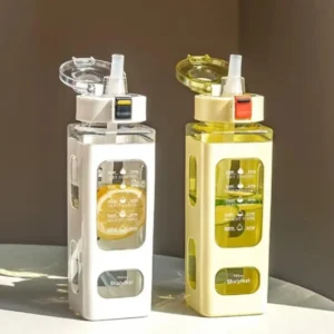 Garrafa de água branca Sports