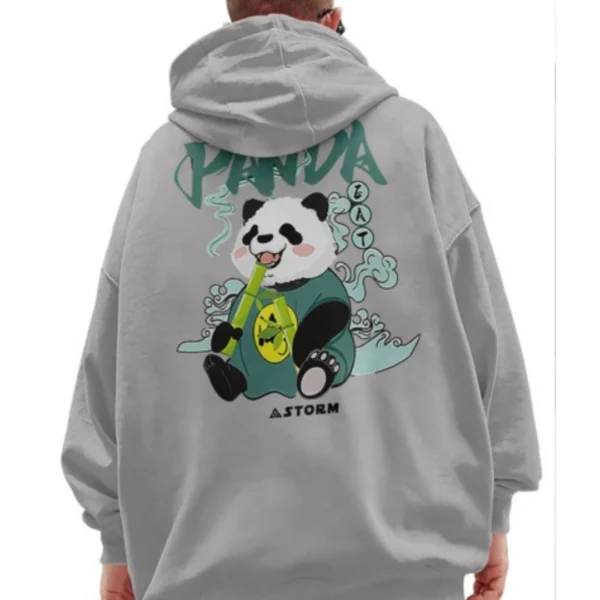 Moletom Estampado Panda Paz - Imagem 2