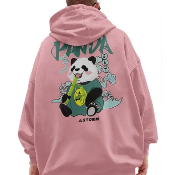 Moletom Estampado Panda Paz - Imagem 3