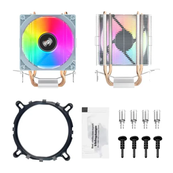 Ventilador Aigo-CPU, Refrigerador do radiador do PC - Imagem 2