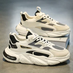 calçados esportivos casuais respiráveis