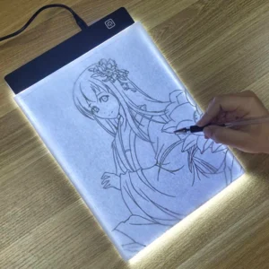 Bloco de cópia de desenho LED regulável