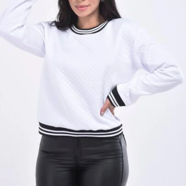 Blusa de Frio Feminina Agasalho Bomber - Imagem 2