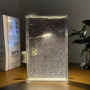 Luz Noturna de Floco de Neve DIY