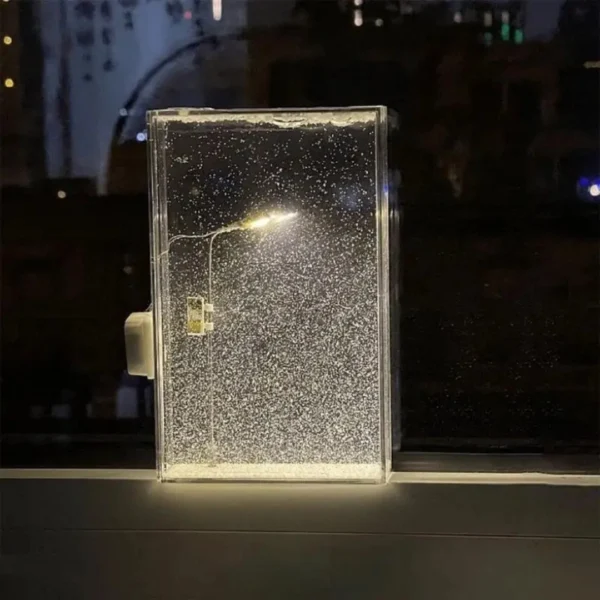 Luz Noturna de Floco de Neve DIY - Imagem 2
