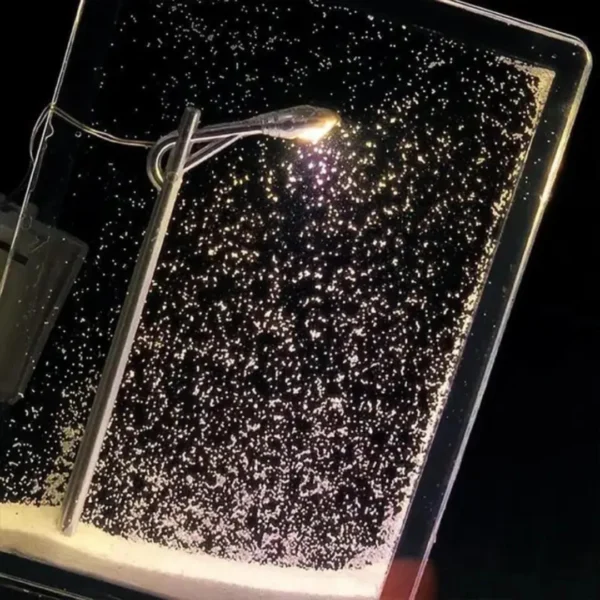 Luz Noturna de Floco de Neve DIY - Imagem 3
