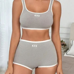 Conjunto de Roupa Íntima Simples para o Dia a Dia