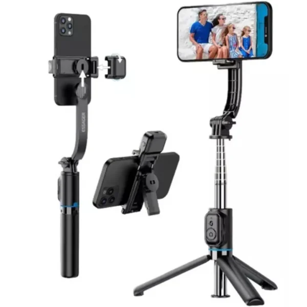 L-15 Mini Tripé e Selfie Stick 3 em 1