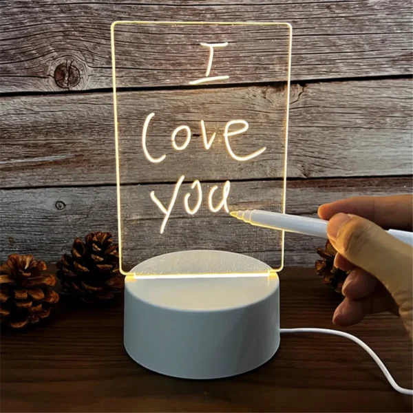 Transparente luminosa LED Night Lights