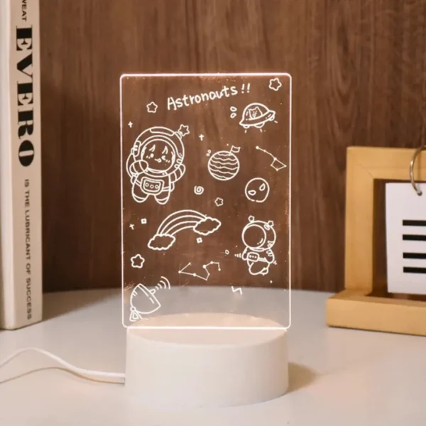Transparente luminosa LED Night Lights - Imagem 2