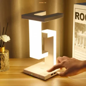 lâmpada flutuante com carregador sem fio destacável