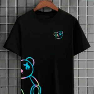 Camiseta Urso Camisa Algodão Unissex