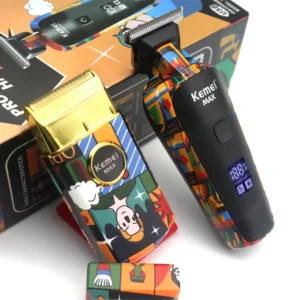 máquina de cortar cabelo elétrica profissional