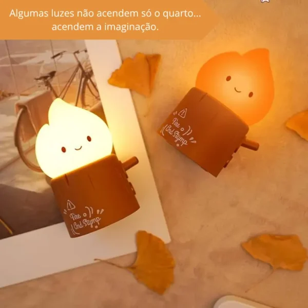 Luz noturna infantil fofa - Imagem 3