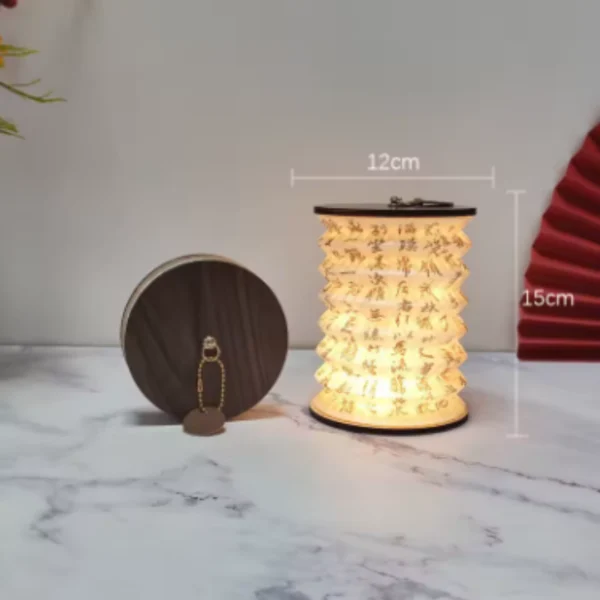 Lâmpada de mesa estilo japão - Imagem 3