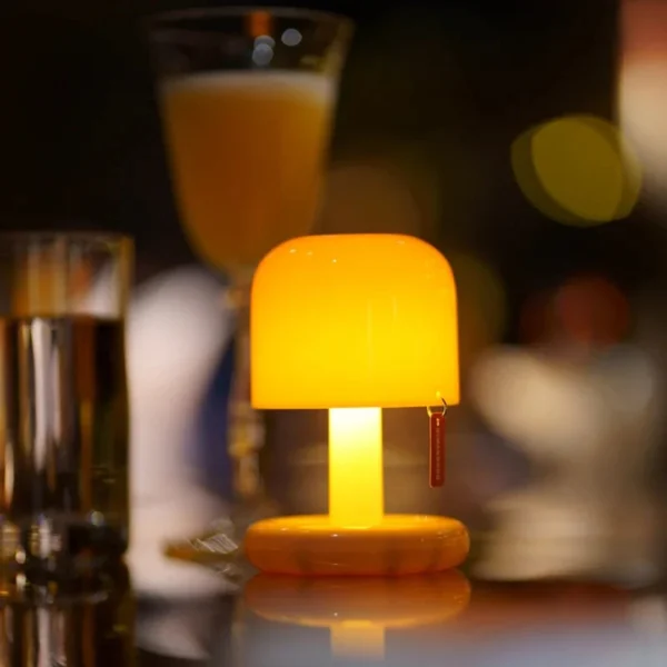 Luz noturna cogumelo LED